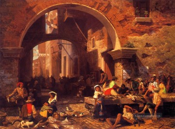  Bierstadt Malerei - des Portikus der Octavia luminism Albert Bier